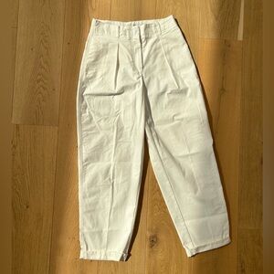 Wilfred Free white pleated trousers